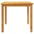 3-dijelni vrtni blagovaonski set 85x85x74 cm od masivnog bagremovog drva