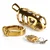 Mr. Steel Brutal Chastity Cage Gold Gold