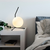 Opviq Stona lampa Luminar-14165, 23x28x42 cm, IP20, Crna
