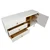 Homestar Omara IRIS 140x40x75 cm, bela