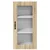 Zidni stakleni ormarić PORTO 2 pcs Sonoma hrast 40 x 31 x 80 cm