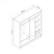 Hanah Home Garderober Kale-7149, 220x210x52 cm, Beli