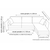 ATELIER DEL SOFA Ugaona garnitura Kristal 2 Light Grey
