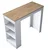Hanah Home Barski sto JA103-2345, 120x100x50 cm, Beli