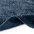 Temno modra kopalniška preproga 70x120 cm Bati – Restilo