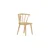 Venture Design Jedilni stol Bobby 53x76x55 cm naravni