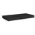 Plutajuća zidna polica crna 50 x 23 x 3,8 cm MDF