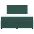Vidaxl Box spring postelja z vzmetnico temno zelena 180x200 cm žamet