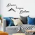 Wallity Zidna dekoracija Dream Imagine Belive, 1.5mm, Crna