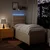 vidaXL vidaXL Box spring postelja z vzmetnico krem 80x200 cm blago, (21291433)