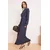 Trendyol Modest Ženska haljina Tctss26Eb00072, Tamnoplava
