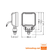 Osram-LED reflektor za automobil LEDRIVING WL VX100-WD LED/20W/12/24V 6000K