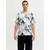 JACK & JONES Majica JJHONOLULU marine/bela