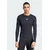 ADIDAS PERFORMANCE Funkcionalna majica  črna / bela