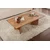 Hanah Home Klub sto Sabin, 119x40x60 cm, Braon