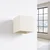 Sollux SL.1844 - Zidno reflektorsko svetlo QUAD 1xG9/8W/230V beton/krem