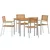 Vrtni set za objed 5 pcs