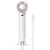 Baseus Flyer Turbine portable hand fan + Lightning cable (white)