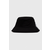 Bombažni klobuk adidas Originals črna barva