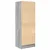 Highboard s ladicama Siva Sonoma 45,5 x 34 x 127 cm