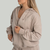 STRIX Women‘s Zip Hoodie Taupe