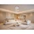 LED kristalni plafonski luster AVARA LED/24W/230V O 40 cm sjajni hrom + daljinski upravljač