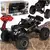 WOWO Velik RC avto Rock Crawler 4x4 1:8 z LED - črn