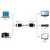 A-DVID-VGAF-01 Gembird DVI-D to VGA adapter cable 24+1, black