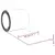 Zavjesa za vrata plava 200 mm x 1,6 mm 50 m PVC