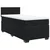 Vidaxl Box spring postelja z vzmetnico črn 90x190 cm žamet