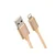 Xwave Kabl USB IPHONE 1.2M 3A,lightning aluminium,upleteni zlatni