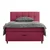 Boxspring Krevet Miami 120/200 cm , boja crnog vina