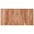 Blagovaonski stol crni 140x70x76 cm od masivnog bagremovog drva