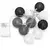 Aigostar - LED niz 10xLED/3xAA 2m topla bela