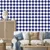Tapeta Basic Retro Checked Blue and White 50x1000 cm
