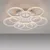 JUST LIGHT. 15268-16 - LED plafonsko svetlo CRYSTALLO LED/48,5W/230V belo