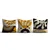 Aberto Design Set dekorativnih jastučnica Asr_plw25-3, 43x43 cm, 3 komada, Šarena