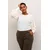 KAFFE CURVE Bluza KCTina bela