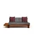 ATELIER DEL SOFA Ležaljka - sofa siva CPT8312 200