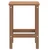 Vrtni stol Adirondack smeđi 38 x 38 x 46 cm HDPE
