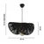 Opviq Luster Taco, Crni