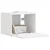 TV zidni ormar Zidne Bijelo 39 x 31 x 29,5 cm Konstruirano drvo