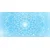 Slika modri cvet Mandale - 140x70