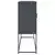Visoka komoda antracit 100,5 x 39 x 107 cm čelična