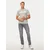 SCHOTT N.Y.C. Majica TSLOGO Siva Regular Fit