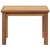 Vidaxl Klubska miza Rjava 50 x 35 x 36 cm Trden tikov les