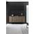 HANAH HOME Set za dnevnu sobu Luxe Walnut Black