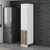 Hanah Home kuhinjski element Minar 3465, 40 cm, beli / dore