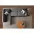 ATELIER DEL SOFA Ugaona garnitura S Loft Left Anthracite