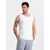 OMBRE Moška bombažna majica BASIC bela MDN126034 XXL